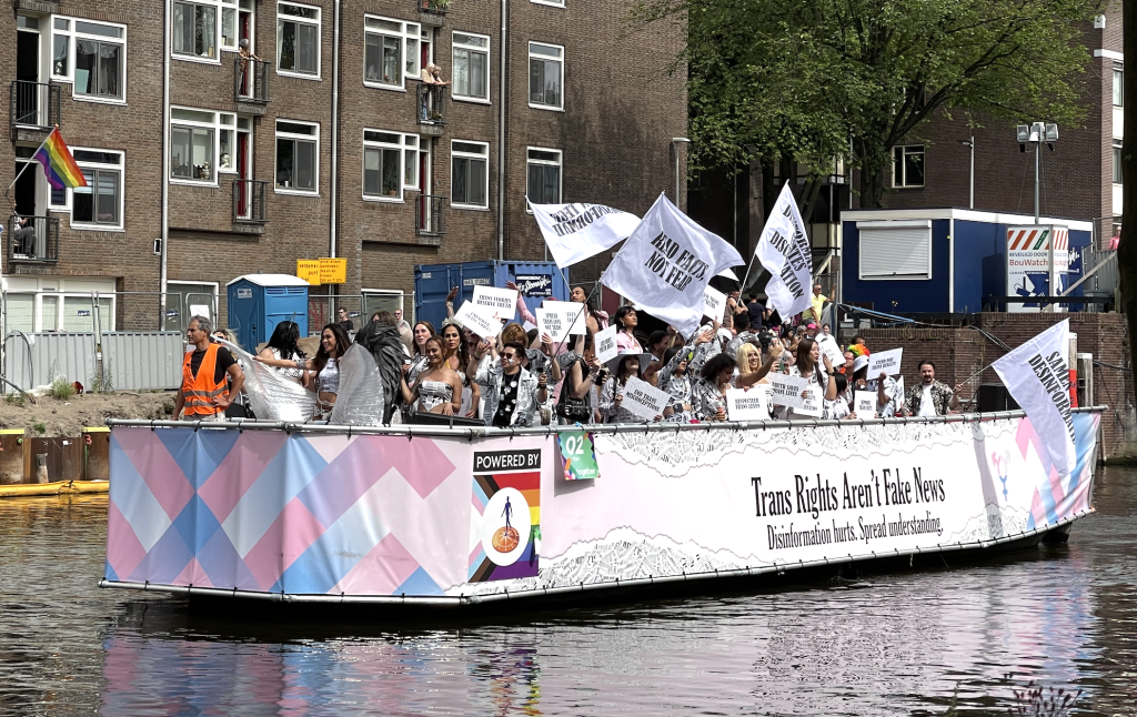 Canal Pride 2024 'Trans Rights'